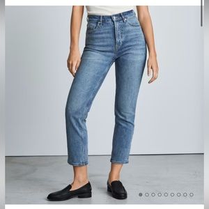 Everlane Original Cheeky Jean in Worn-In Mid Blue